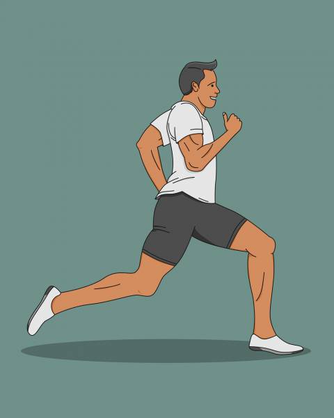 running jogging athletic track  svg vector cut file