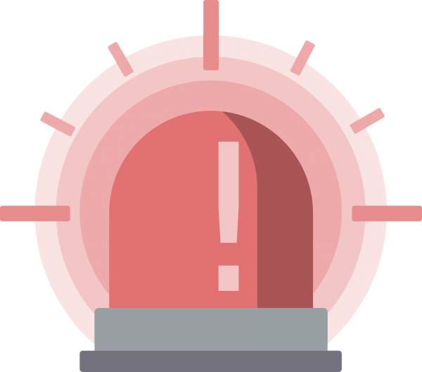 siren lighthouse warning  svg vector cut file