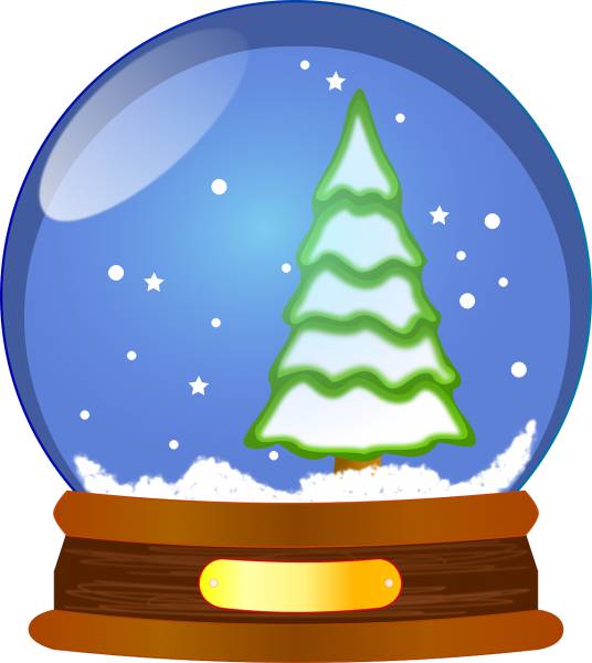 snow globe waterglobe snowstorm  svg vector cut file