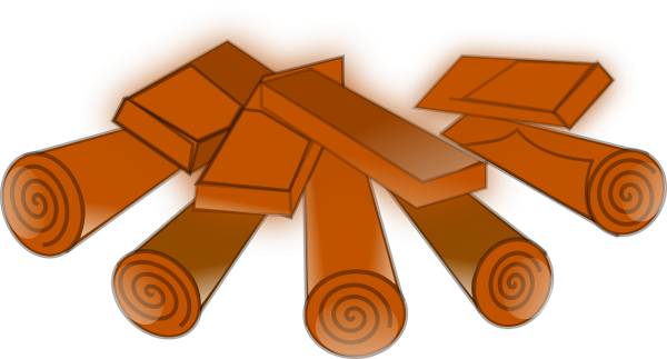 wood camp heat arranged fire  svg vector cut file