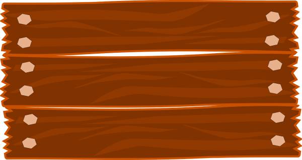 wood planks blank sign fence  svg vector cut file
