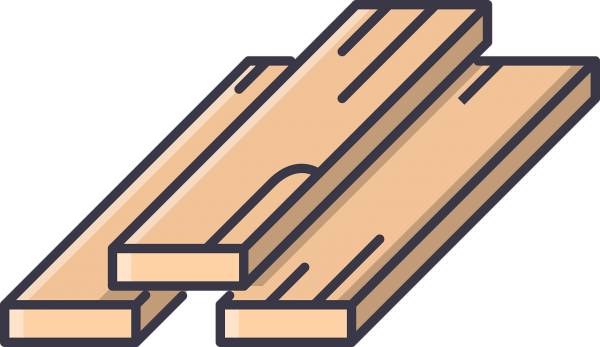 wood planks construction material  svg vector cut file