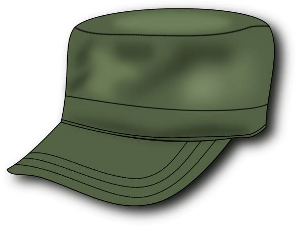 army hat military soldier green  svg vector cut file