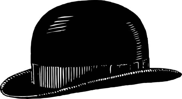 bob hat bowler derby hat stuff  svg vector cut file