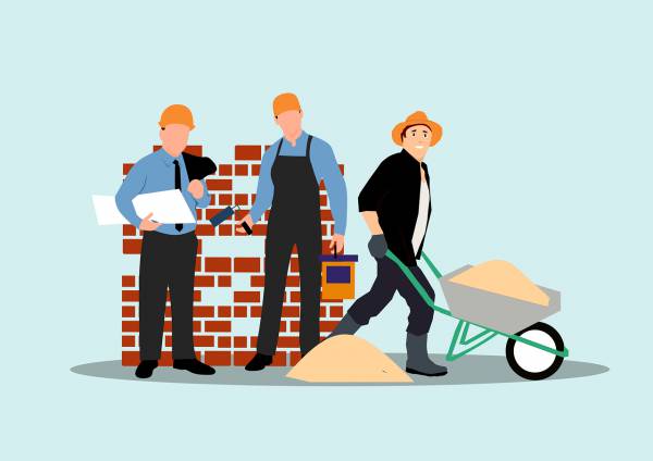 construction building business work  svg vector cut file
