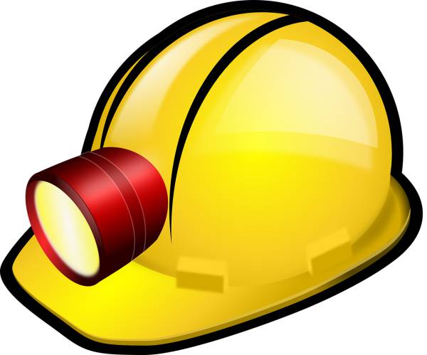 hardhat helmet lamp mining  svg vector cut file