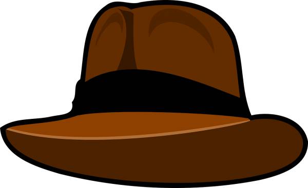 hat clothing indiana jones fashion  svg vector cut file
