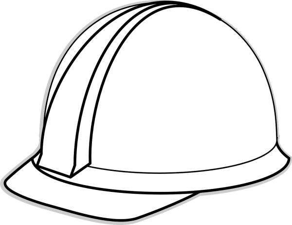 hat helmet construction hard  svg vector cut file
