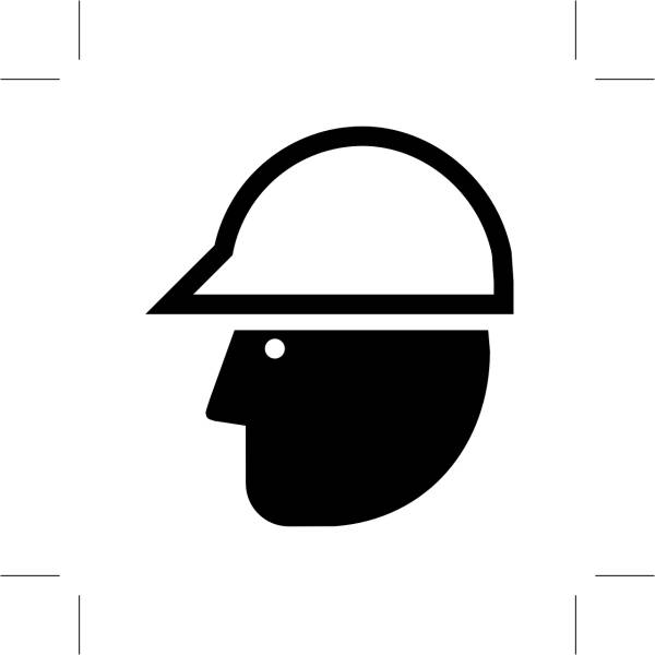 helmet required requirement safety  svg vector cut file