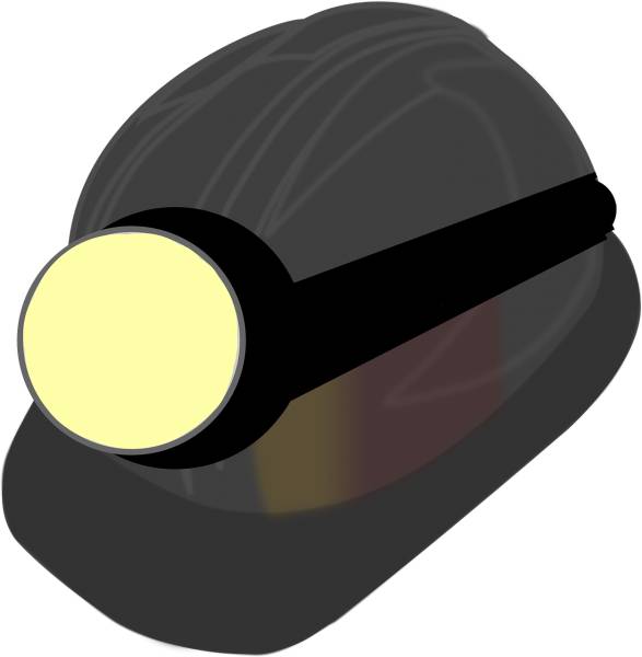 light hat hard mine helmet  svg vector cut file