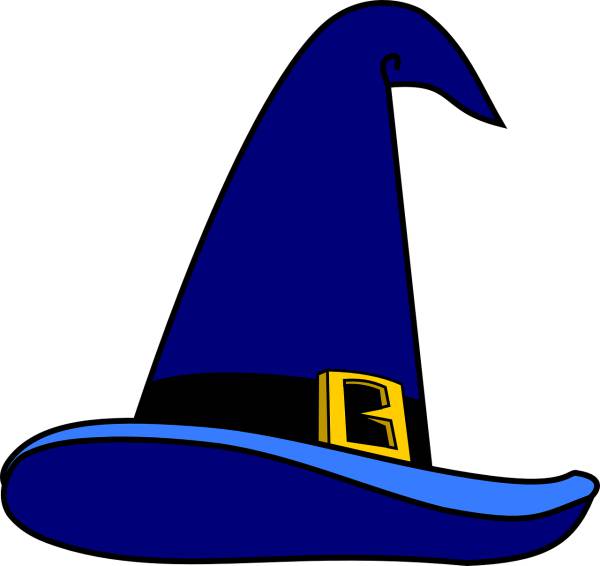 magician wizard hat magic mystery  svg vector cut file