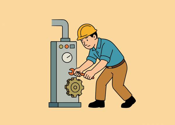 mechanic technician worker  svg vector cut file