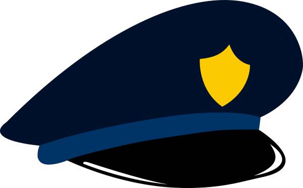 police hat hat police cap  svg vector cut file