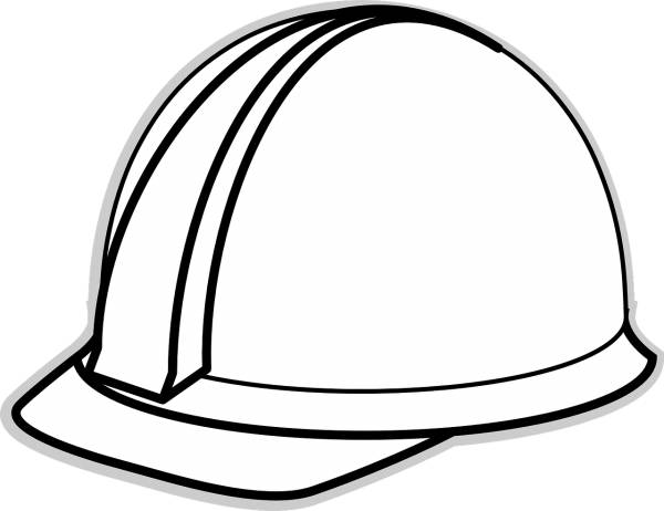 safety helmet construction hard hat  svg vector cut file