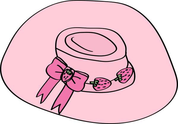 sun hat pink summer hat womens hat  svg vector cut file