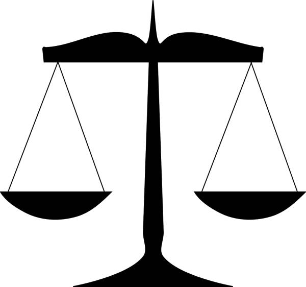 scales law justice balance weight  svg vector cut file