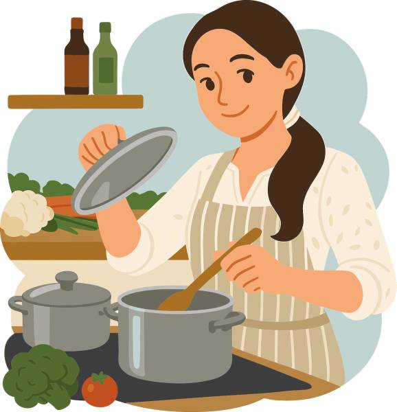 ai generated cooking  svg vector cut file