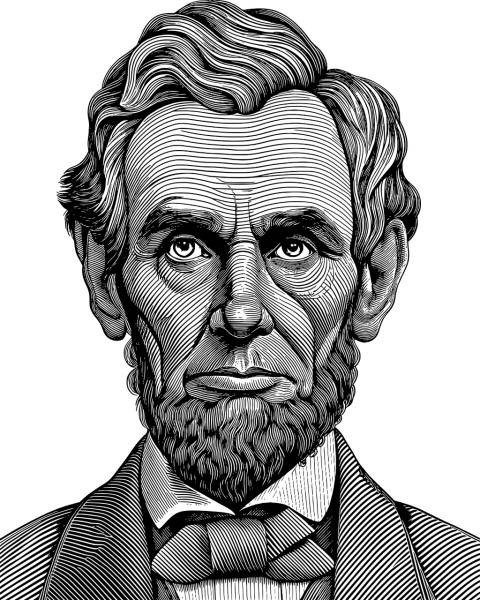 ai generated president portrait  svg vector cut file
