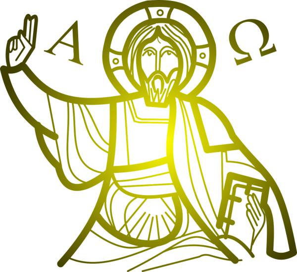 alpha christ christian  svg vector cut file