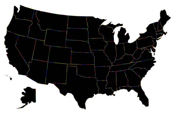 america map usa country  svg vector cut file