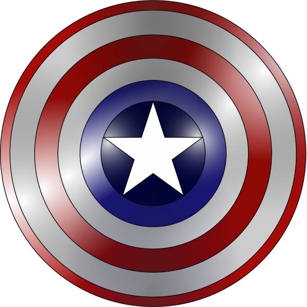 captain america comic book  svg vector cut file