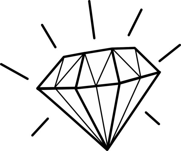 diamond gem precious expensive  svg vector cut file
