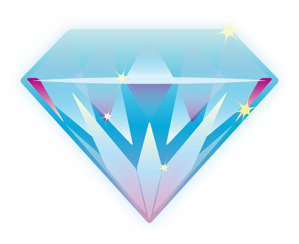 diamond jewel gem stone luxury  svg vector cut file
