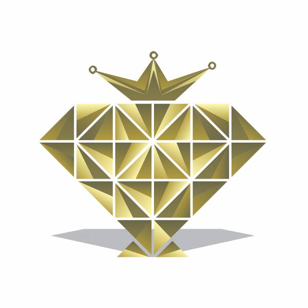 diamond jewelry luxury ring king  svg vector cut file