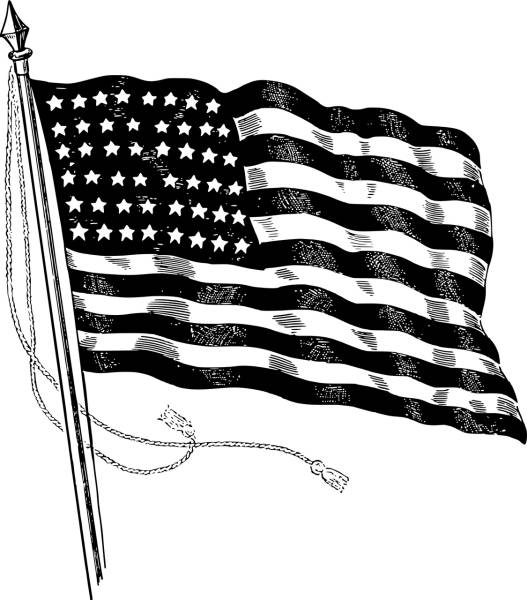 flag american flag nation country  svg vector cut file