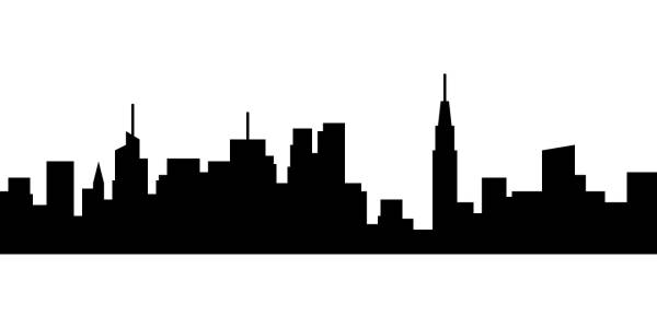 new york new york city skyline nyc  svg vector cut file