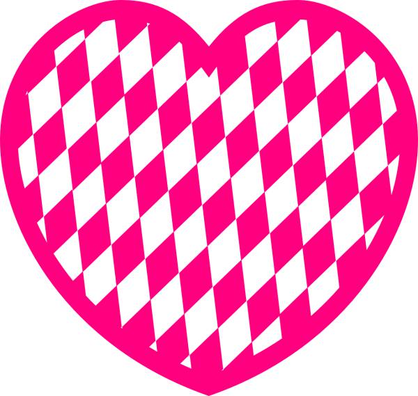 pattern heart diamond love pink  svg vector cut file