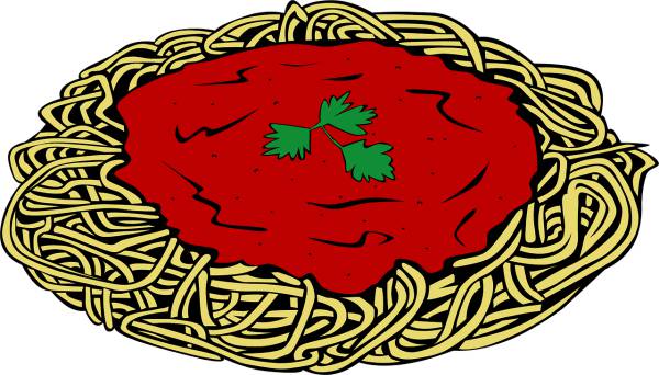 spaghetti spaghetti sauce pasta  svg vector cut file