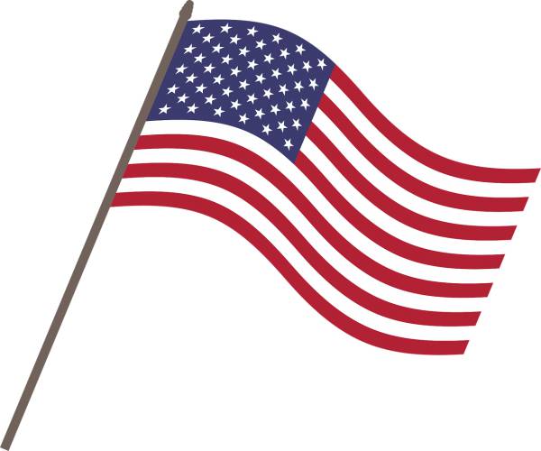usa flag country nation  svg vector cut file