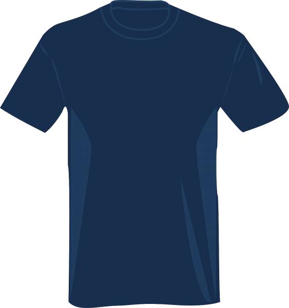 shirt blue clothing mockup  svg vector cut file