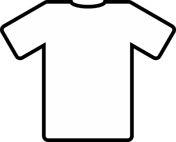 tee shirt white clothing casual  svg vector cut file