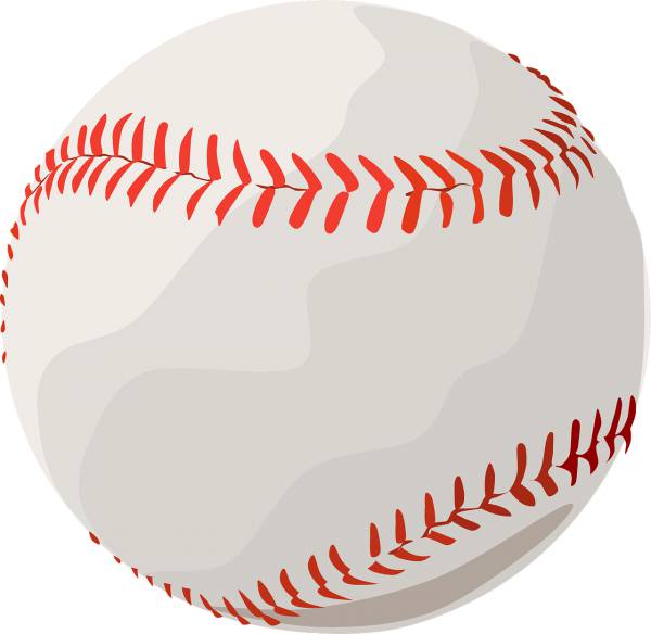 baseball ball sport round  svg vector cut file