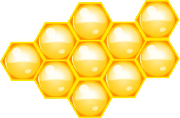 bee beehive hive honey honeycomb  svg vector cut file