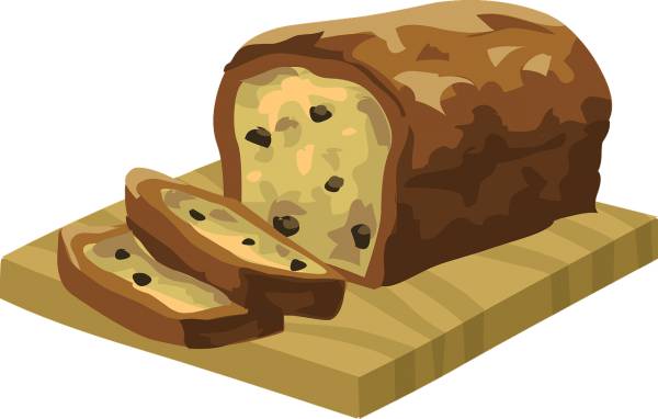 bread snacks foods loaf slices  svg vector cut file