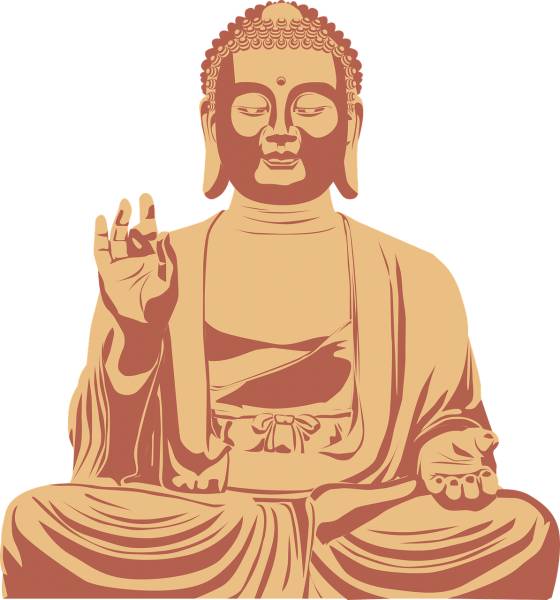 buddha religion buddhism meditation  svg vector cut file