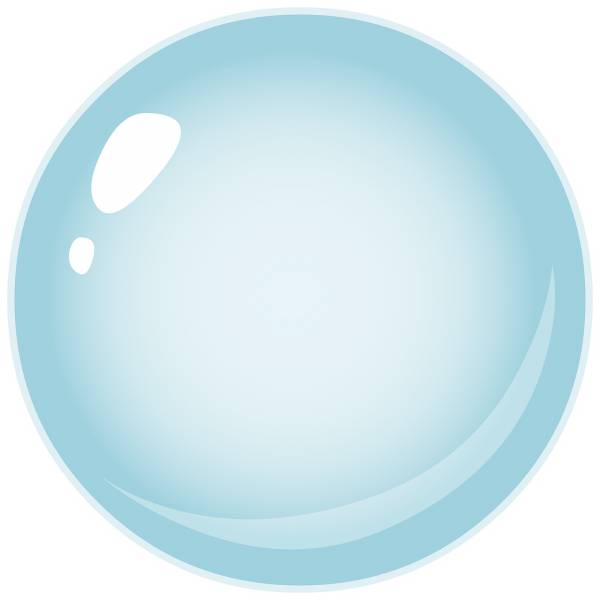 circle ball blue bubble d sphere  svg vector cut file
