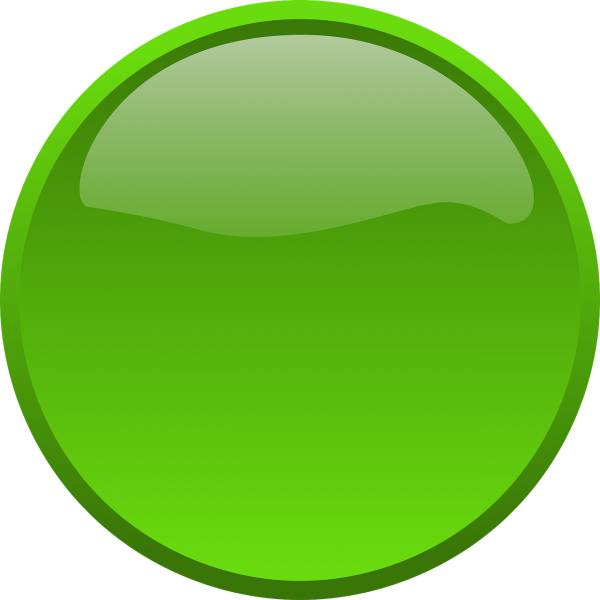 circle green button ok go  svg vector cut file