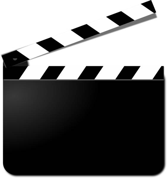 clapperboard film movie cut video  svg vector cut file