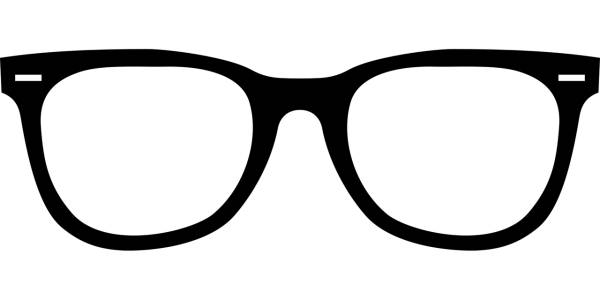 fashion glasses hipster optics  svg vector cut file