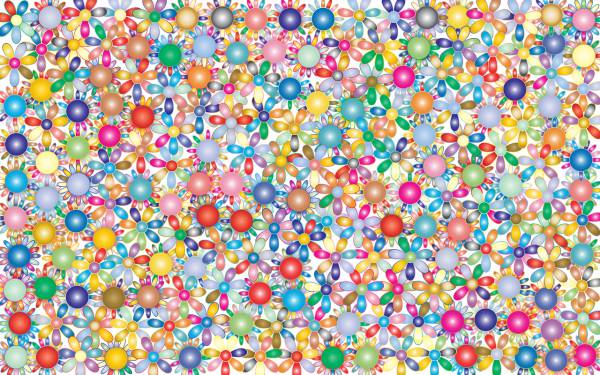 floral flowers background wallpaper  svg vector cut file