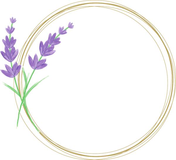 flowers circle frame boundary  svg vector cut file