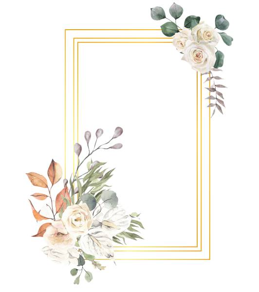 flowers frame decorate boundary  svg vector cut file