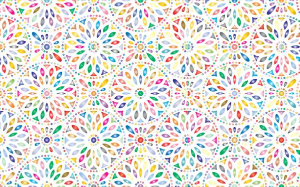 flowery floral abstract decorative  svg vector cut file