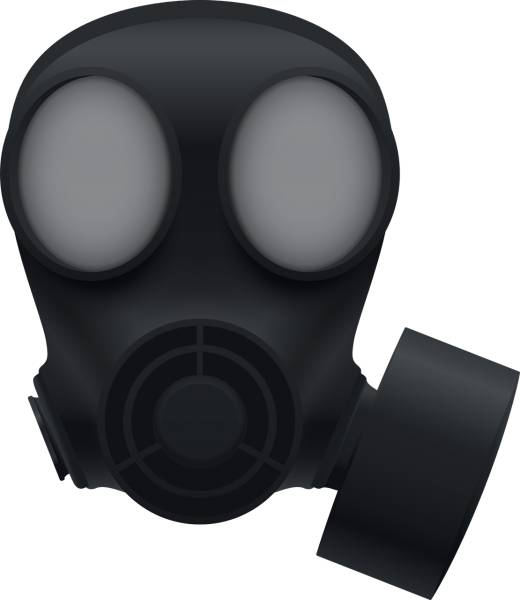 gas mask gas war mask biochemistry  svg vector cut file