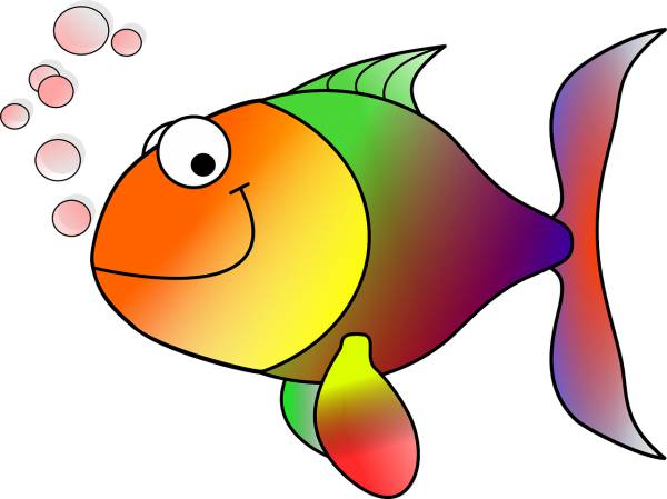 goldfish fish koi carp  svg vector cut file