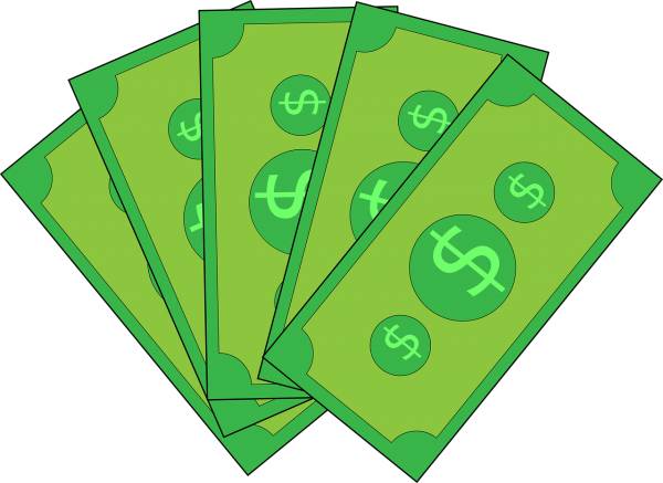 green money finance cash currency  svg vector cut file